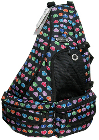 Messenger Sling Body Bag 1 Strap Backpack Peace Sign  