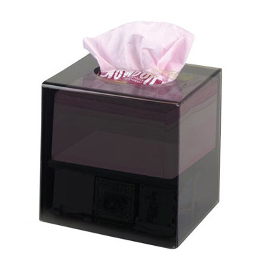 Spy DVR Camera Hidden in Tissue Box Nanny Cam W Remote  